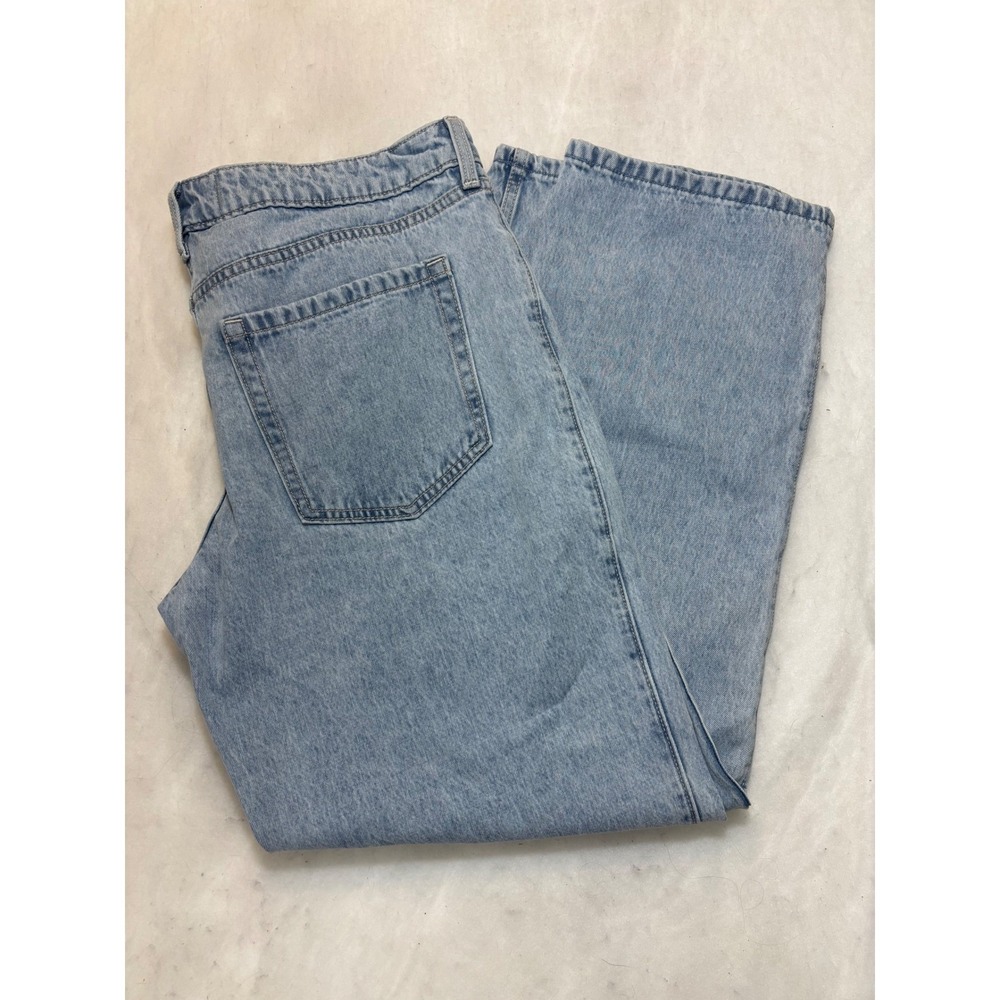 HOLLISTER Low Rise Loose Light Wash Denim‎ Jeans Womens Size 32